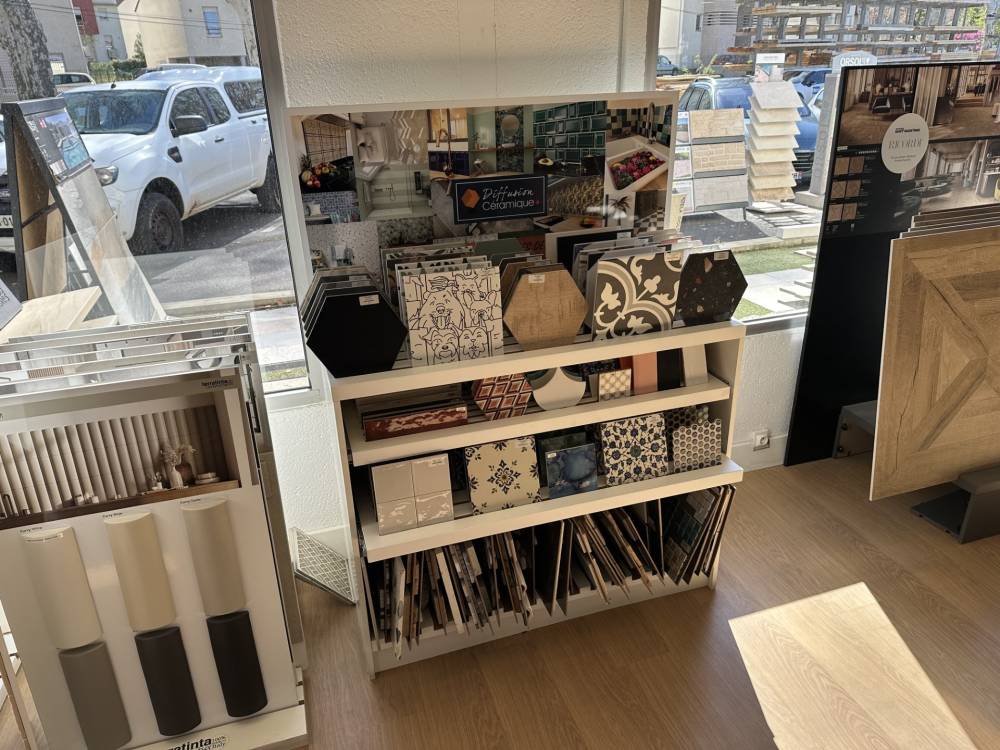 carrelage en boutique