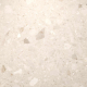 beige travertin terrazzo dalle
