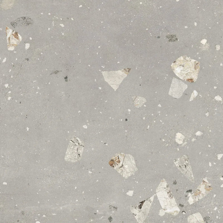 Carrelage effet béton Cementi Greige Ciottolo terrazzo contemporain