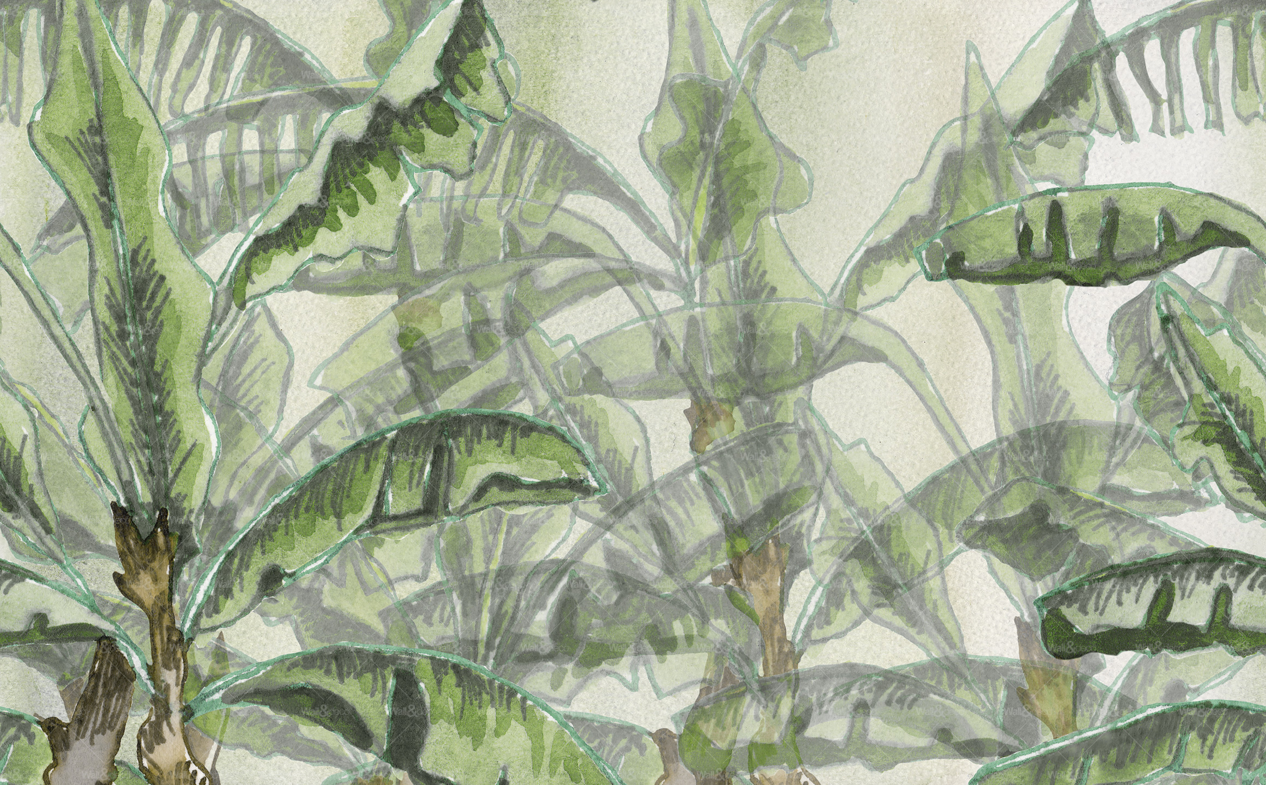 Tapisserie tropicale