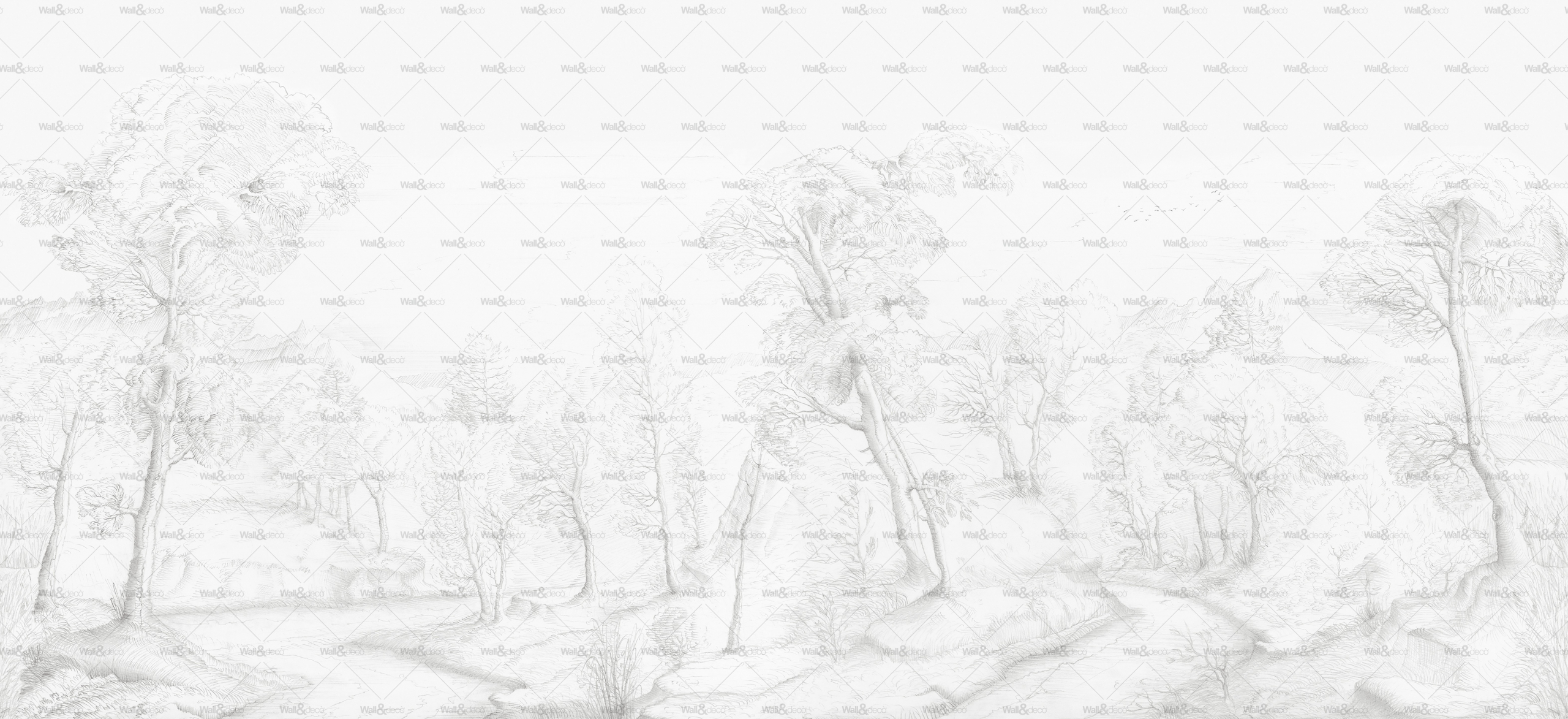 Papier peint - Wet Inner forest – Image 2