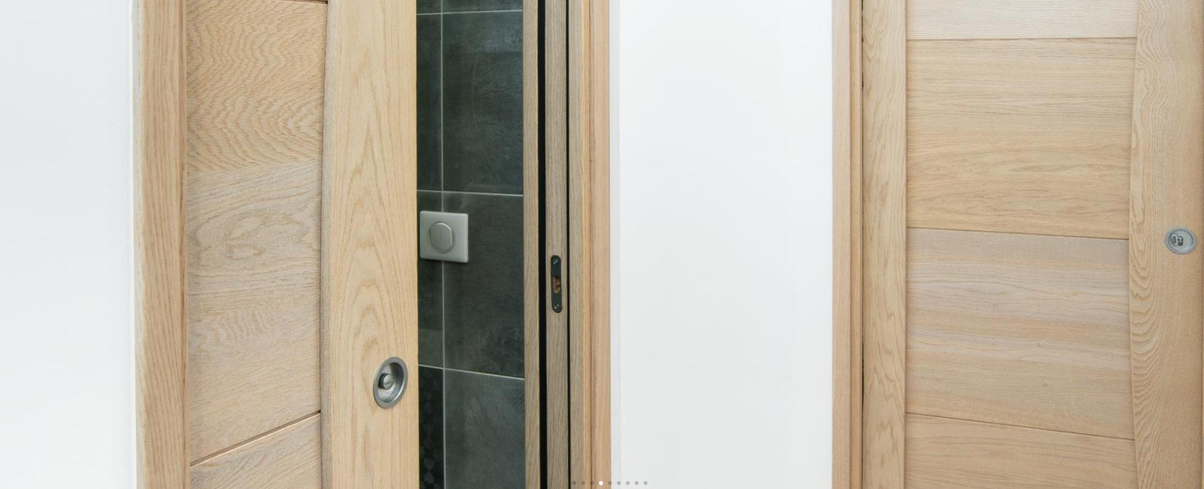 Porte intérieure bois coulissante - Mistral